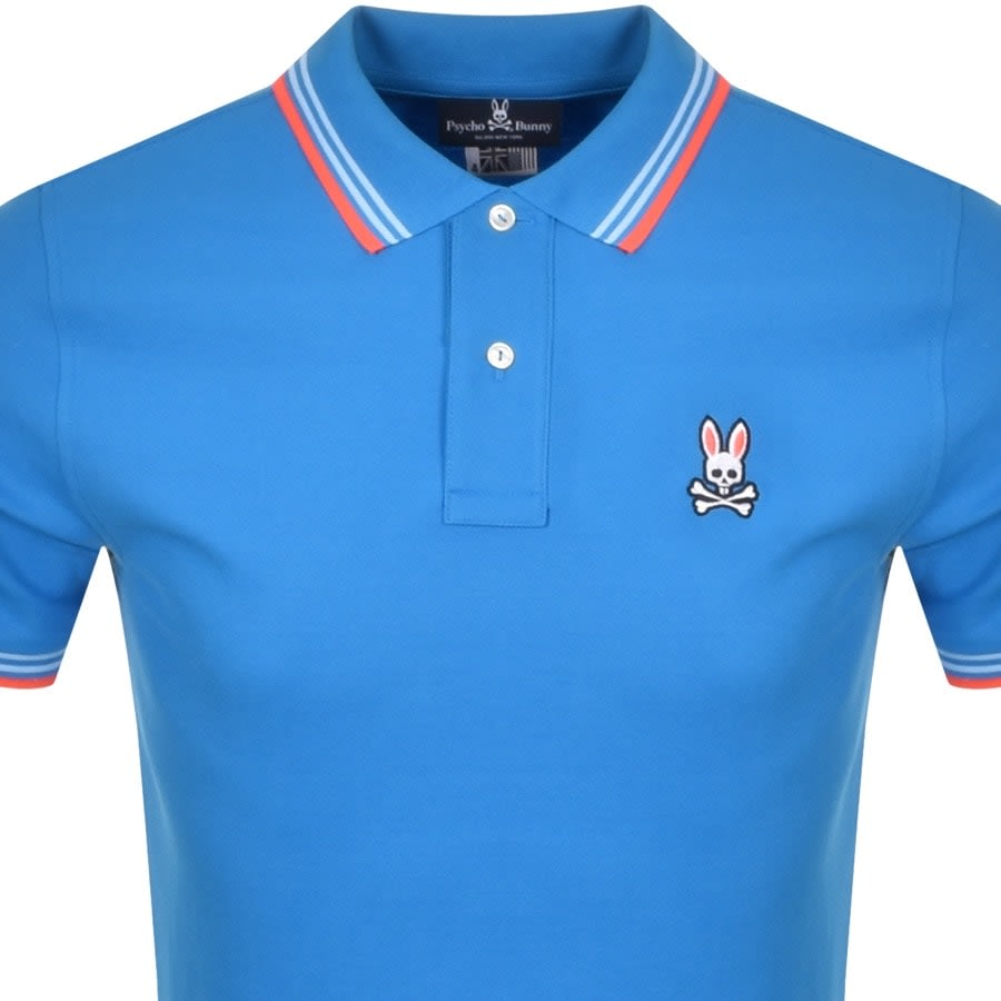 Alternative Image for ProductPsycho Bunny Crossgate Polo T Shirt Blue2