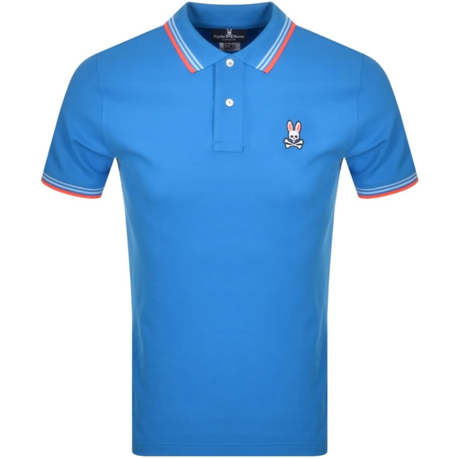 Alternative Image for ProductPsycho Bunny Crossgate Polo T Shirt Blue1