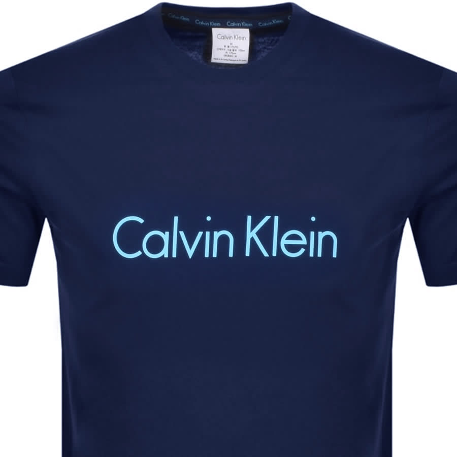 Alternative Image for ProductCalvin Klein Short Sleeved T Shirt Blue2