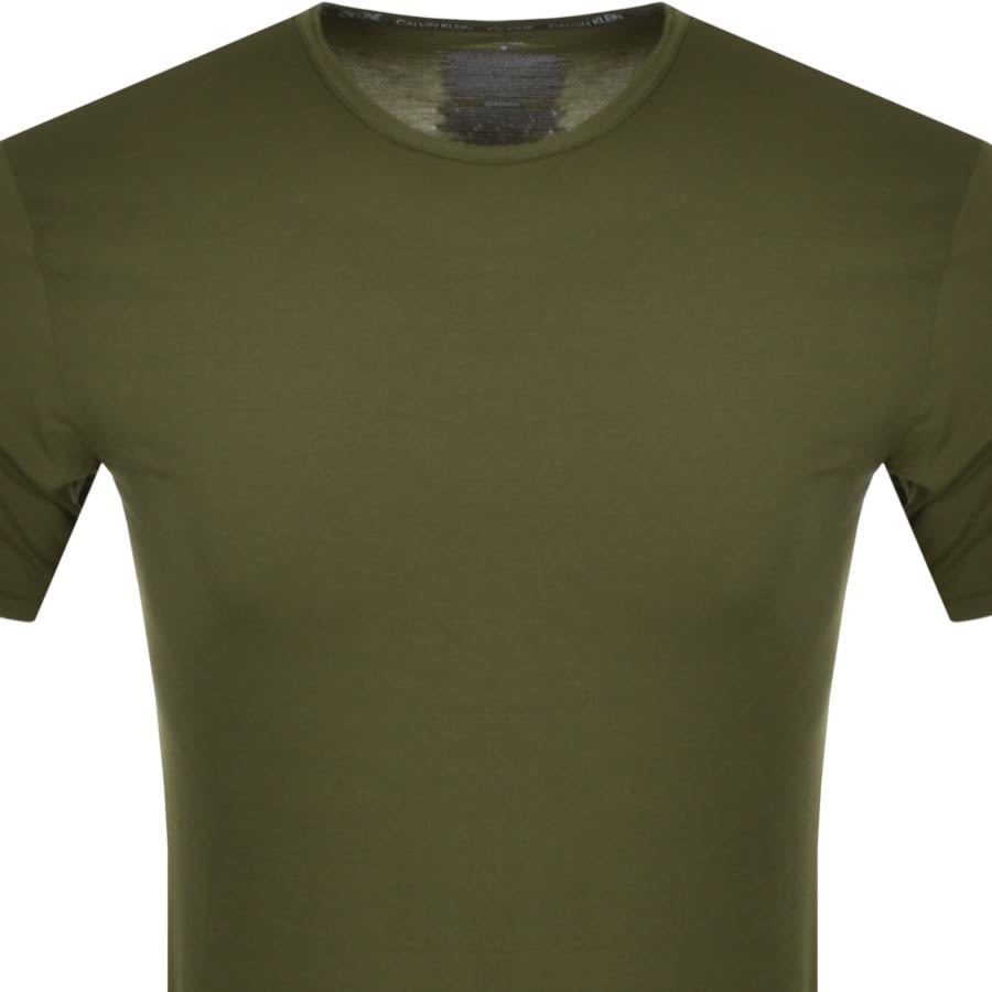 Alternative Image for ProductCalvin Klein Crew Neck T Shirts Green2