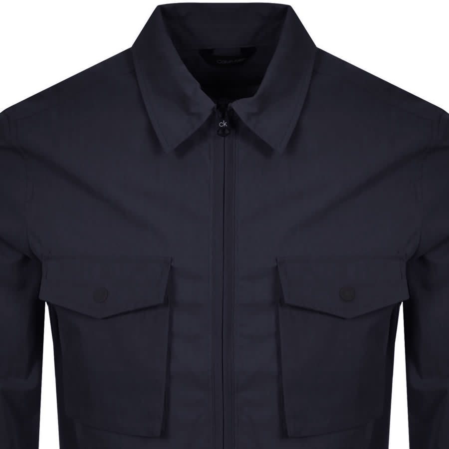 Alternative Image for ProductCalvin Klein Jeans Overshirt Navy2