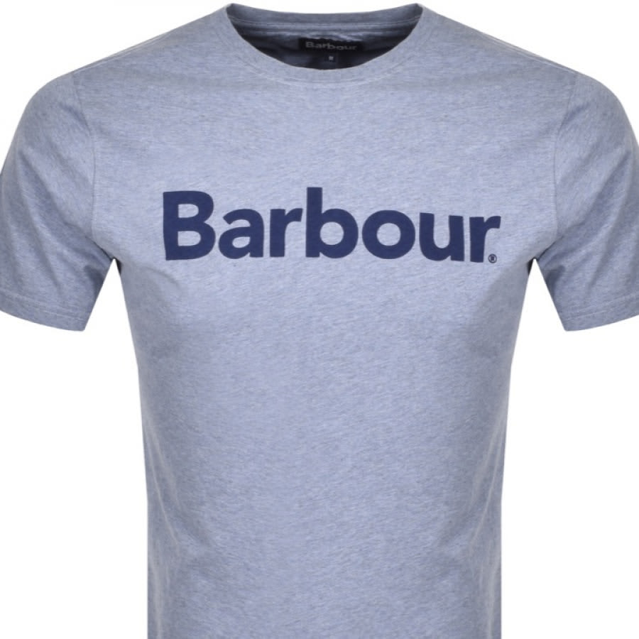 Alternative Image for ProductBarbour Ardfern Logo T Shirt Blue2