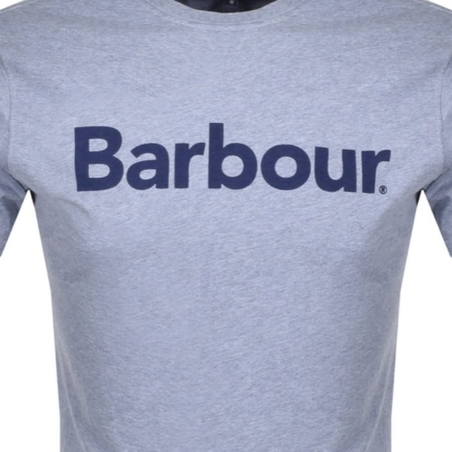 Alternative Image for ProductBarbour Ardfern Logo T Shirt Blue3