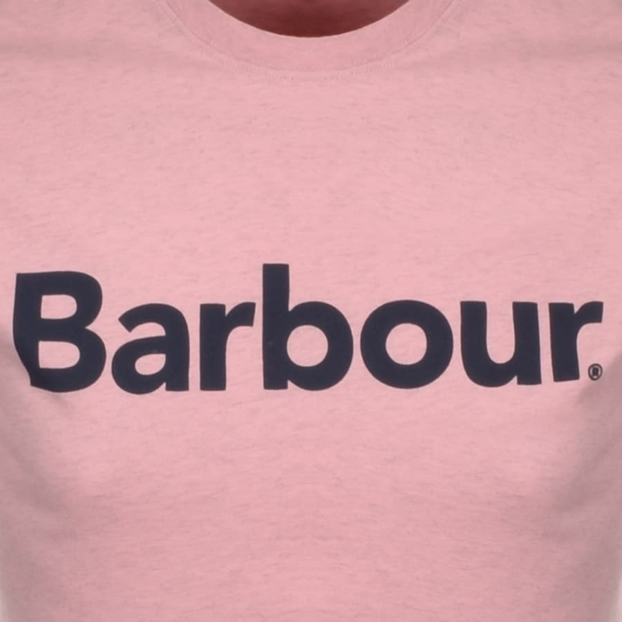 Alternative Image for ProductBarbour Ardfern Logo T Shirt Pink3