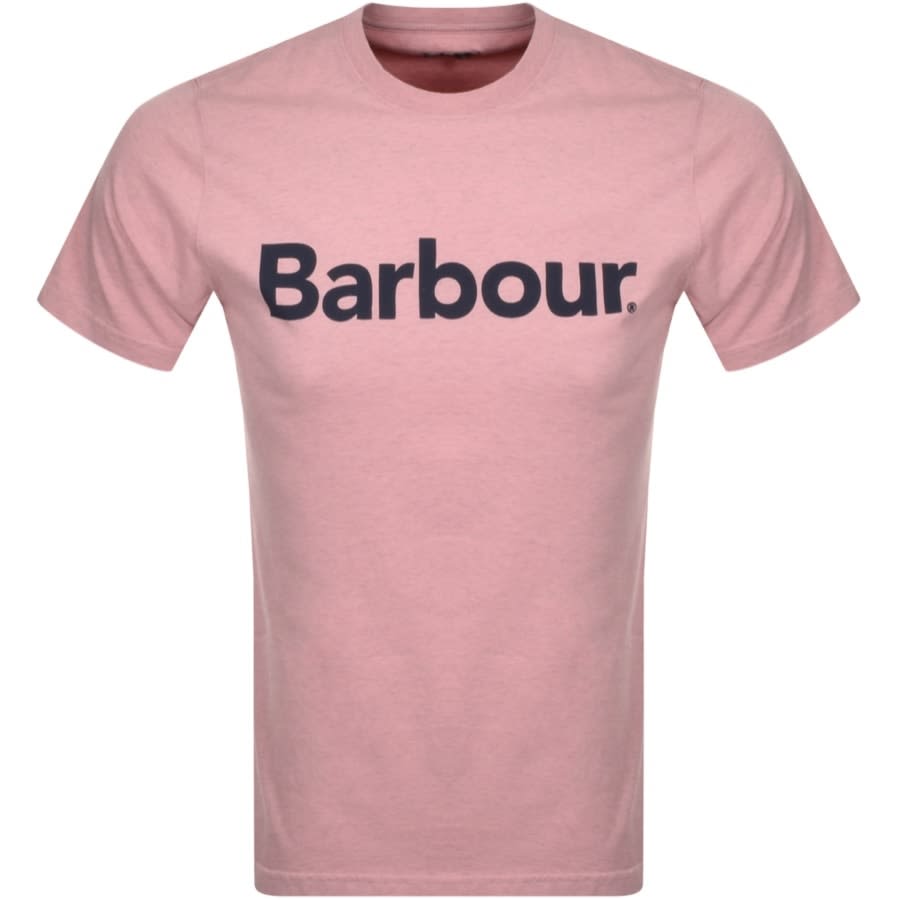 Alternative Image for ProductBarbour Ardfern Logo T Shirt Pink1