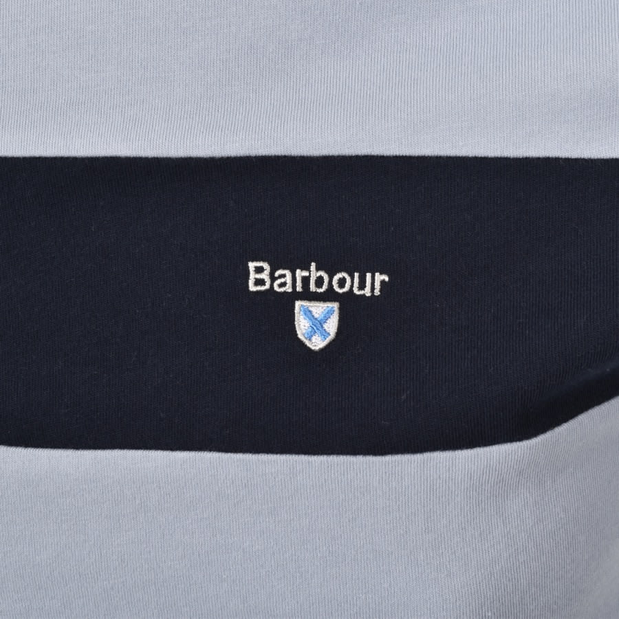 Alternative Image for ProductBarbour Logo T Shirt Blue3