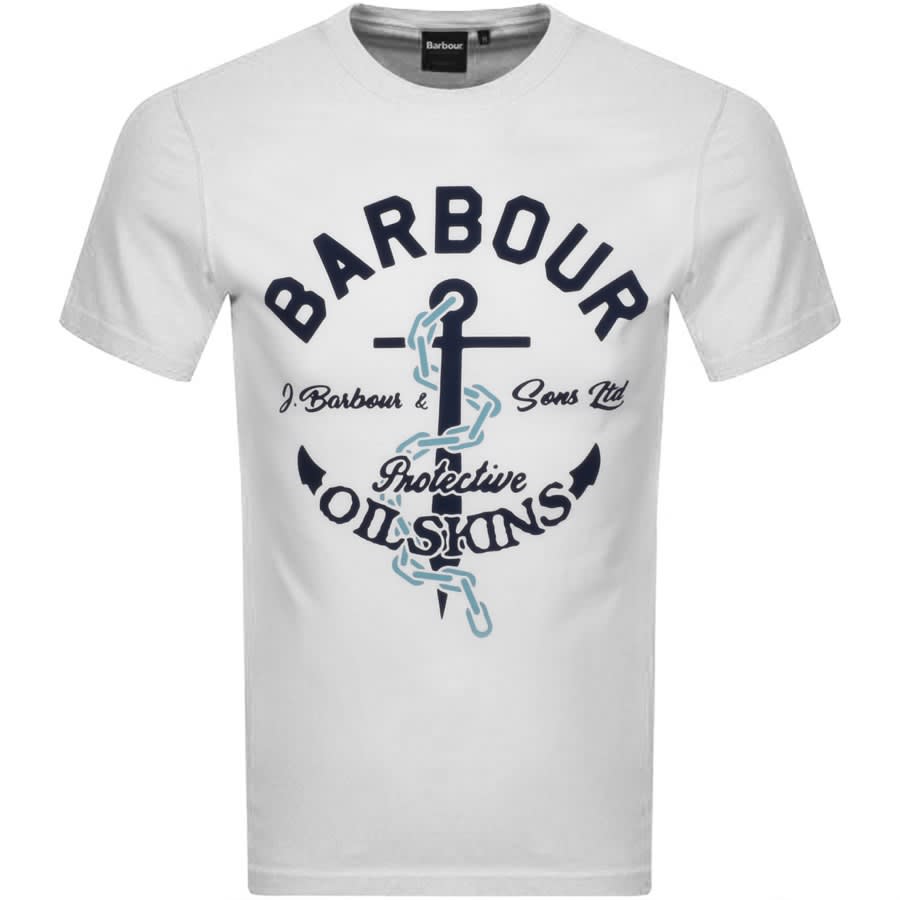 Alternative Image for ProductBarbour Amble T Shirt White1