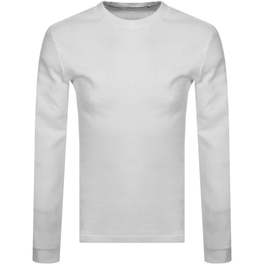 Alternative Image for ProductCalvin Klein Jeans Monogram Waffle T Shirt White1