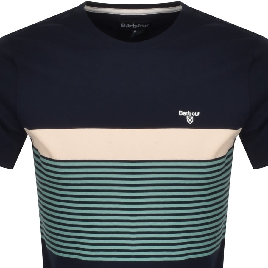 Alternative Image for ProductBarbour Braeside T Shirt Navy2
