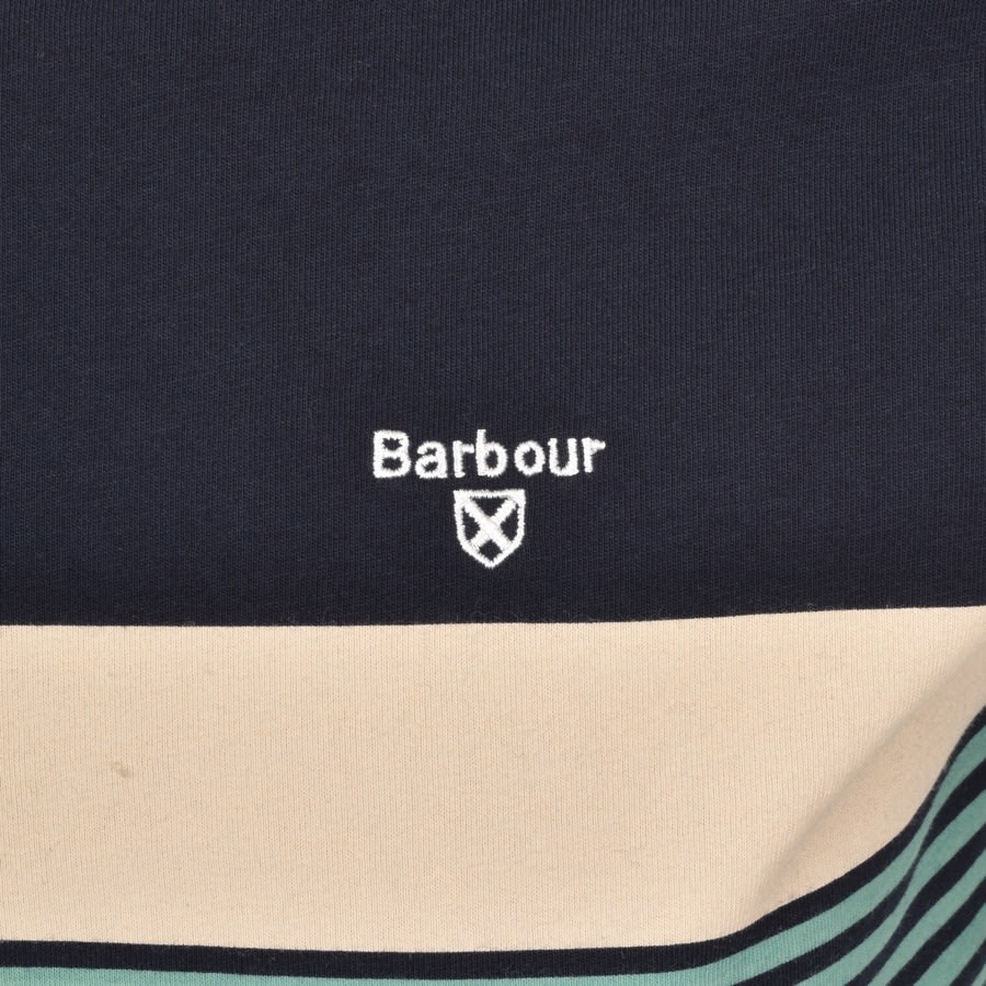 Alternative Image for ProductBarbour Braeside T Shirt Navy3