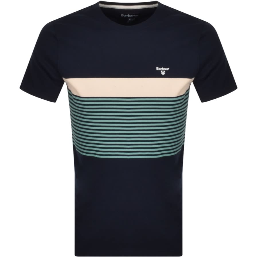 Alternative Image for ProductBarbour Braeside T Shirt Navy1