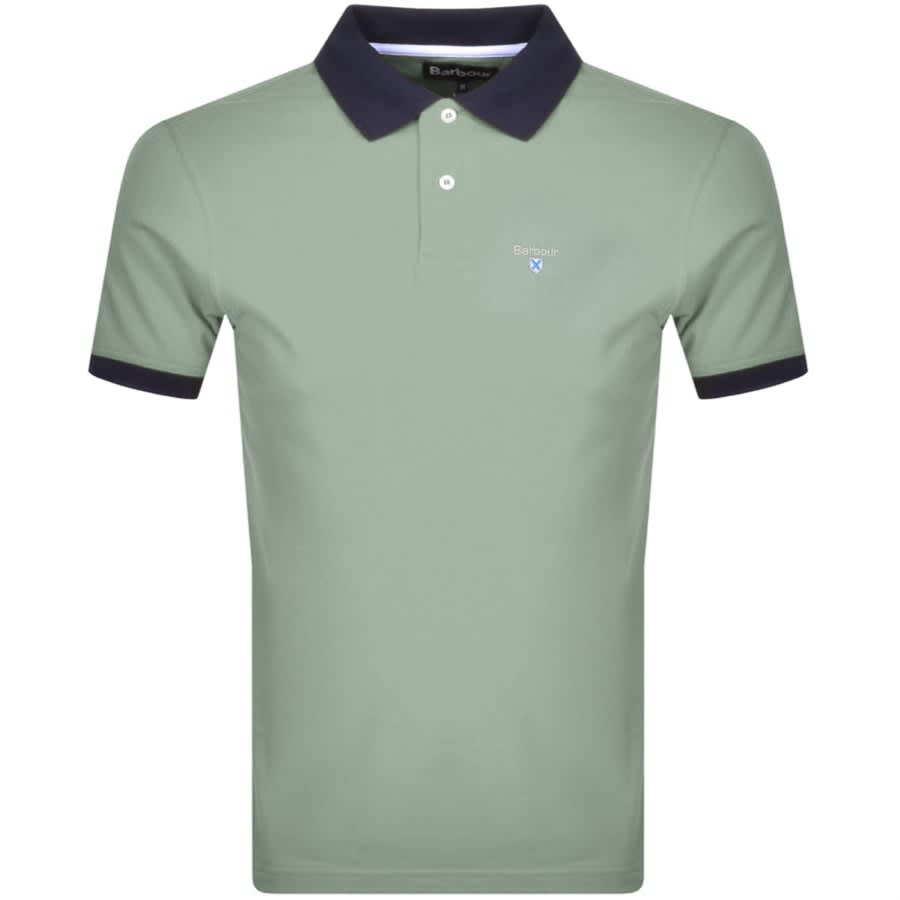 Alternative Image for ProductBarbour Lynton Polo T Shirt Green1