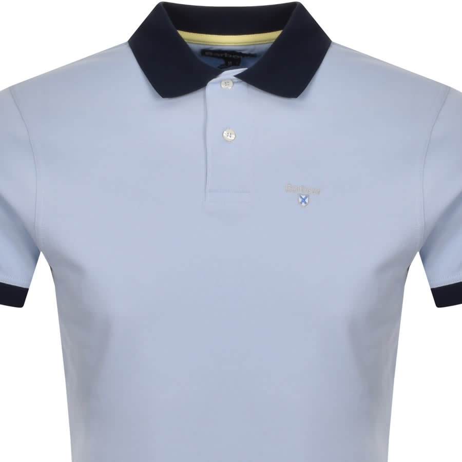 Alternative Image for ProductBarbour Lynton Polo T Shirt Blue2