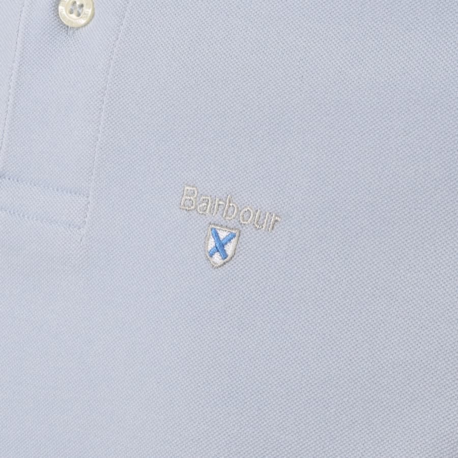 Alternative Image for ProductBarbour Lynton Polo T Shirt Blue3