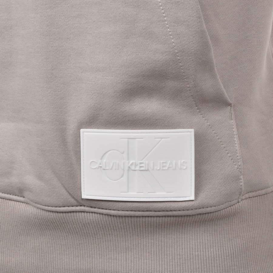 Alternative Image for ProductCalvin Klein Waffle Hoodie Beige3