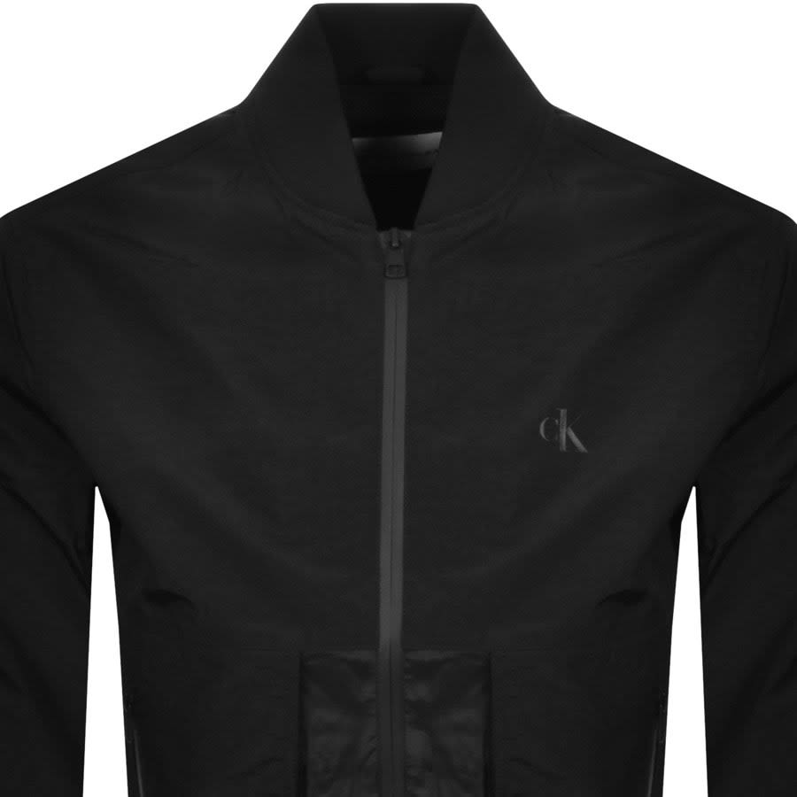 Alternative Image for ProductCalvin Klein Jeans Bomber Jacket Black2