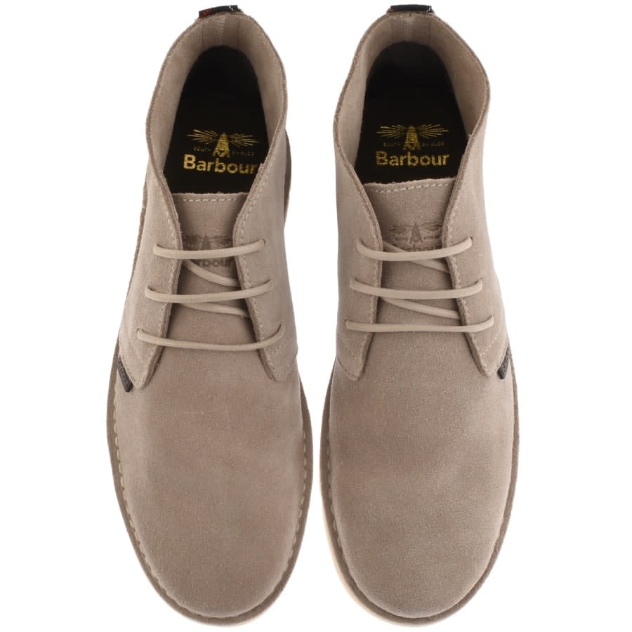 Alternative Image for ProductBarbour Ledger Suede Boots Beige3