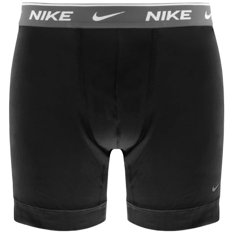 Alternative Image for ProductNike Logo 3 Pack Boxer Shorts Black2