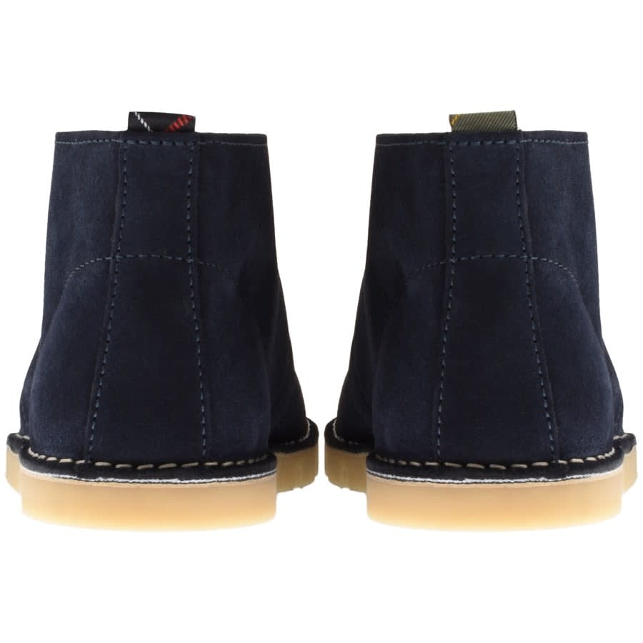 Alternative Image for ProductBarbour Ledger Suede Boots Navy2