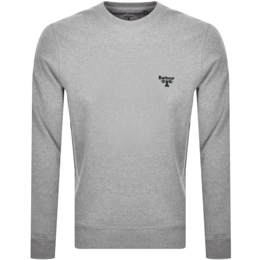 Alternative Image for ProductBarbour Beacon Crew Neck Sweatshirt Grey1