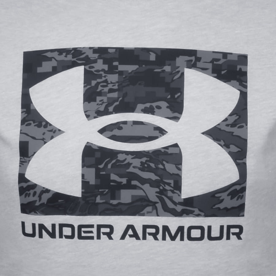 Alternative Image for ProductUnder Armour ABC Camouflage Logo T Shirt Grey3