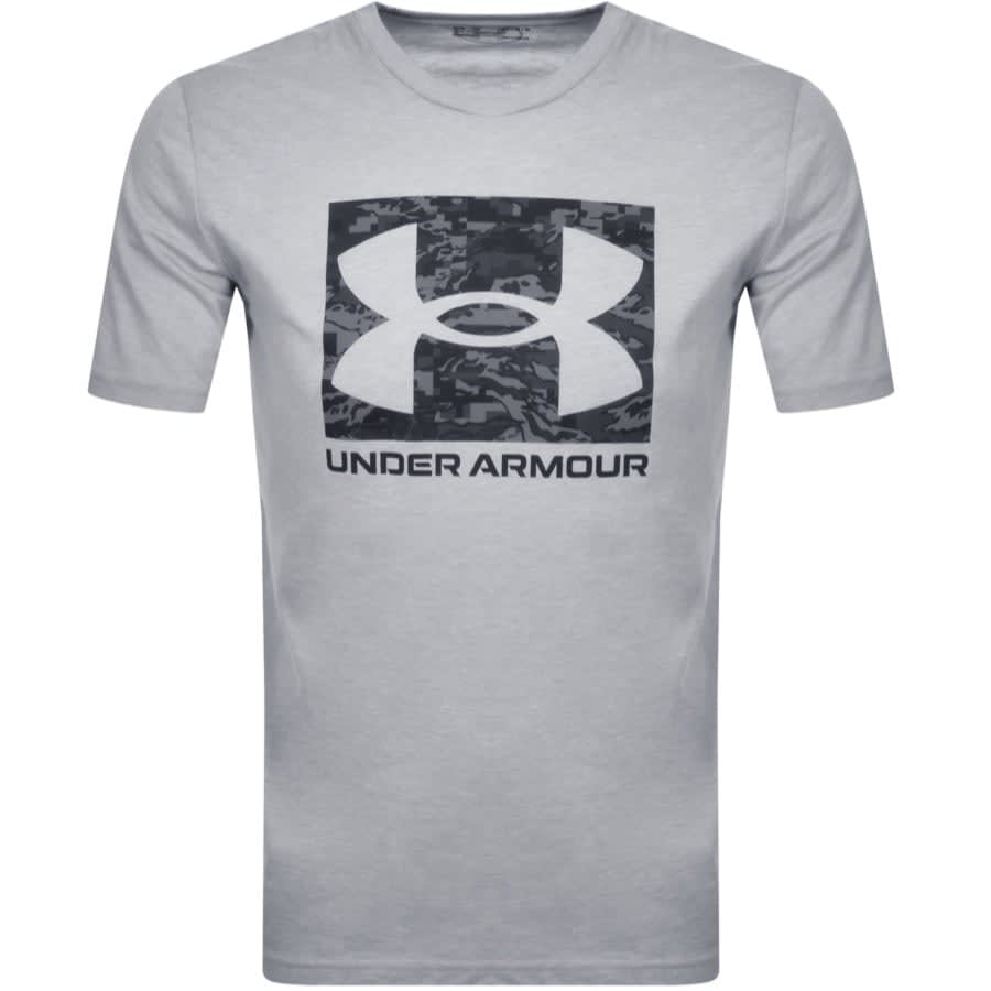 Alternative Image for ProductUnder Armour ABC Camouflage Logo T Shirt Grey1