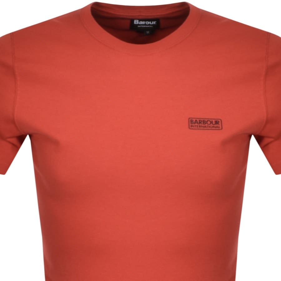 Alternative Image for ProductBarbour International Logo T Shirt Red2