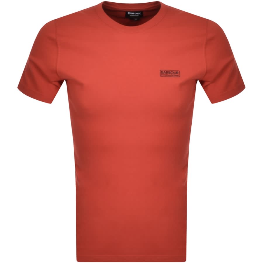 Alternative Image for ProductBarbour International Logo T Shirt Red1