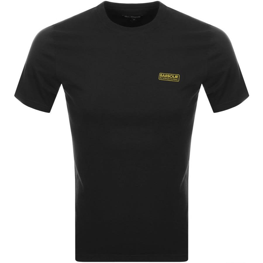 Alternative Image for ProductBarbour International Logo T Shirt Black1