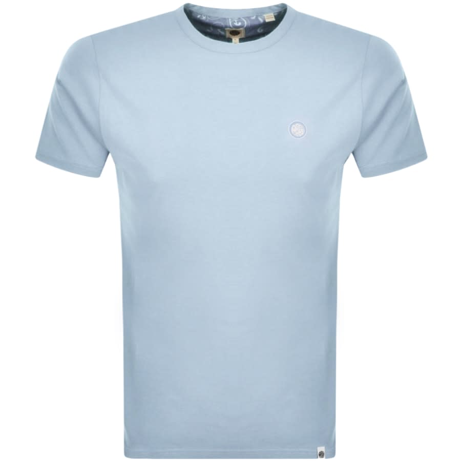 Alternative Image for ProductPretty Green Crew Neck T Shirt Blue1