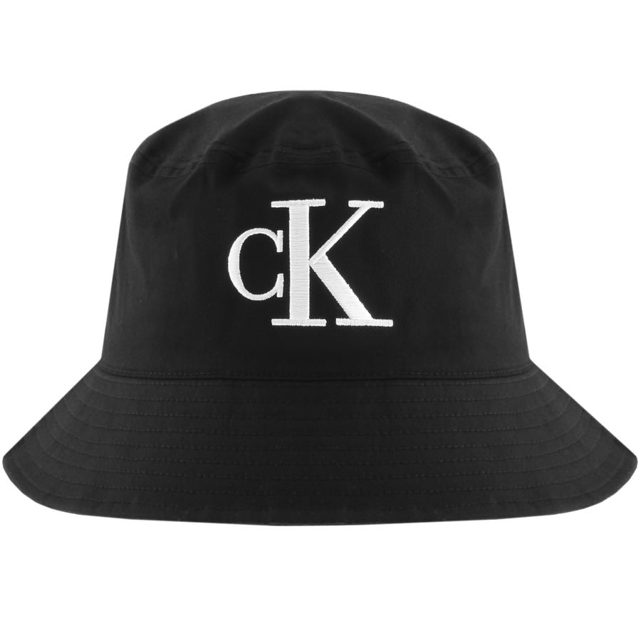 Alternative Image for ProductCalvin Klein Monogram Logo Bucket Hat Black1