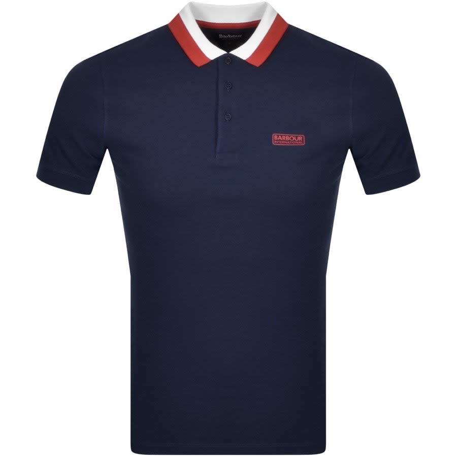 Alternative Image for ProductBarbour International Ampere Polo T Shirt Navy1
