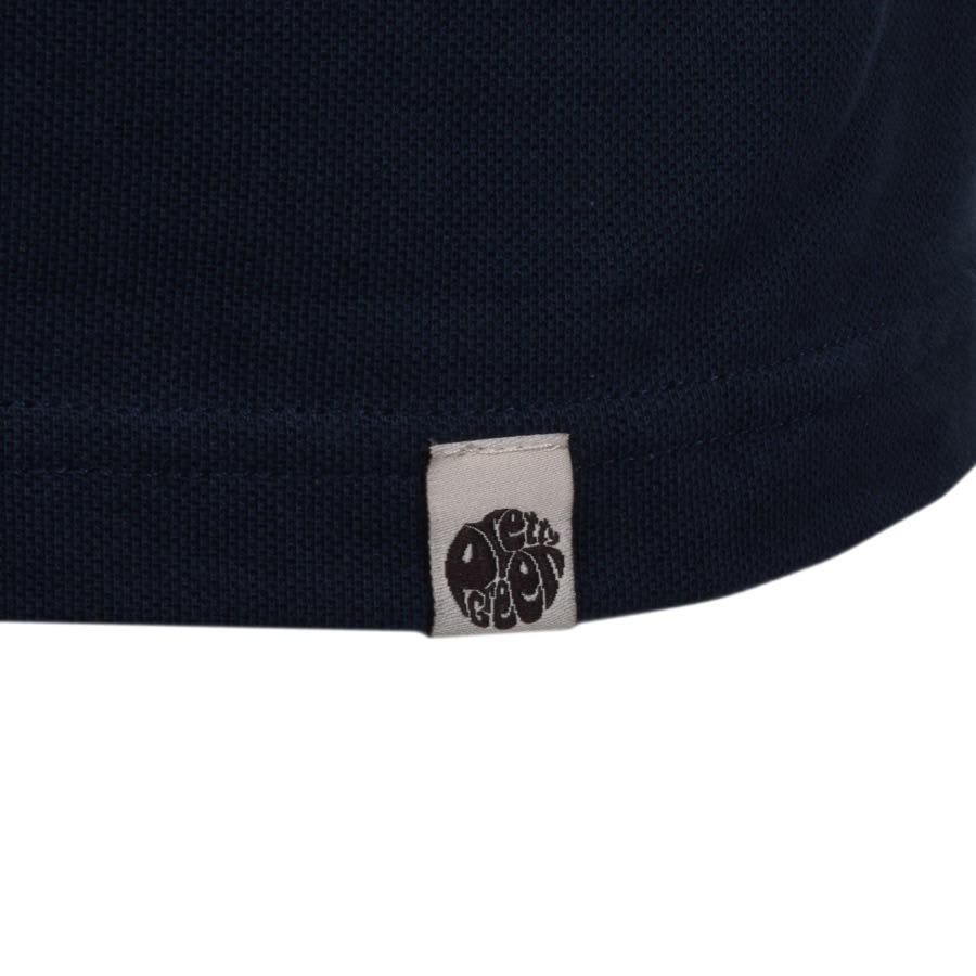 Alternative Image for ProductPretty Green Tipped Polo T Shirt Black3