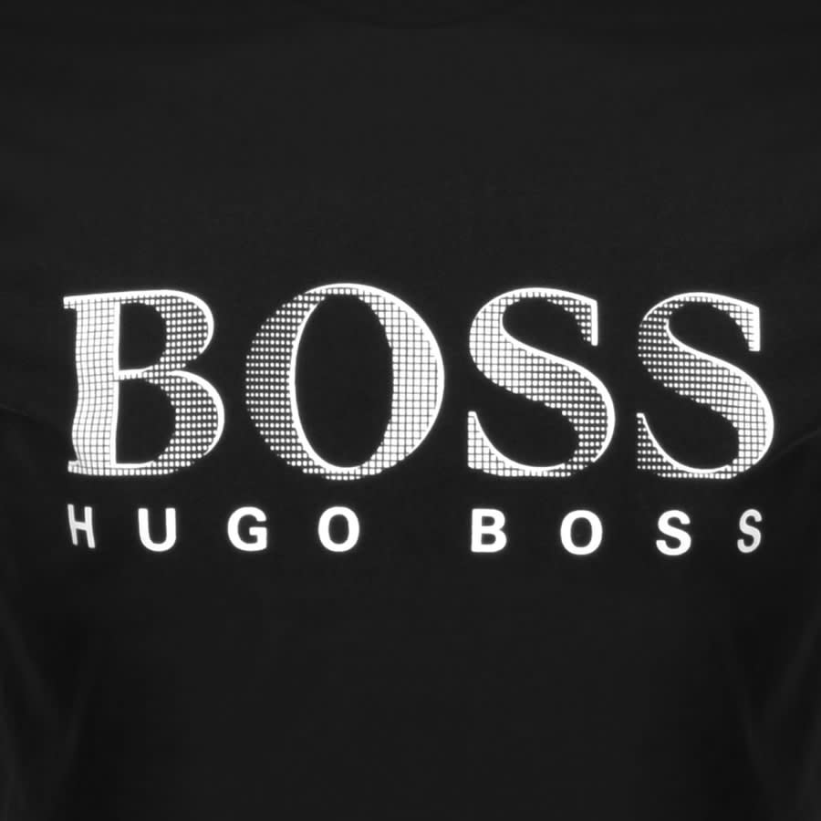 Alternative Image for ProductBOSS UV Protection Logo T Shirt Black3