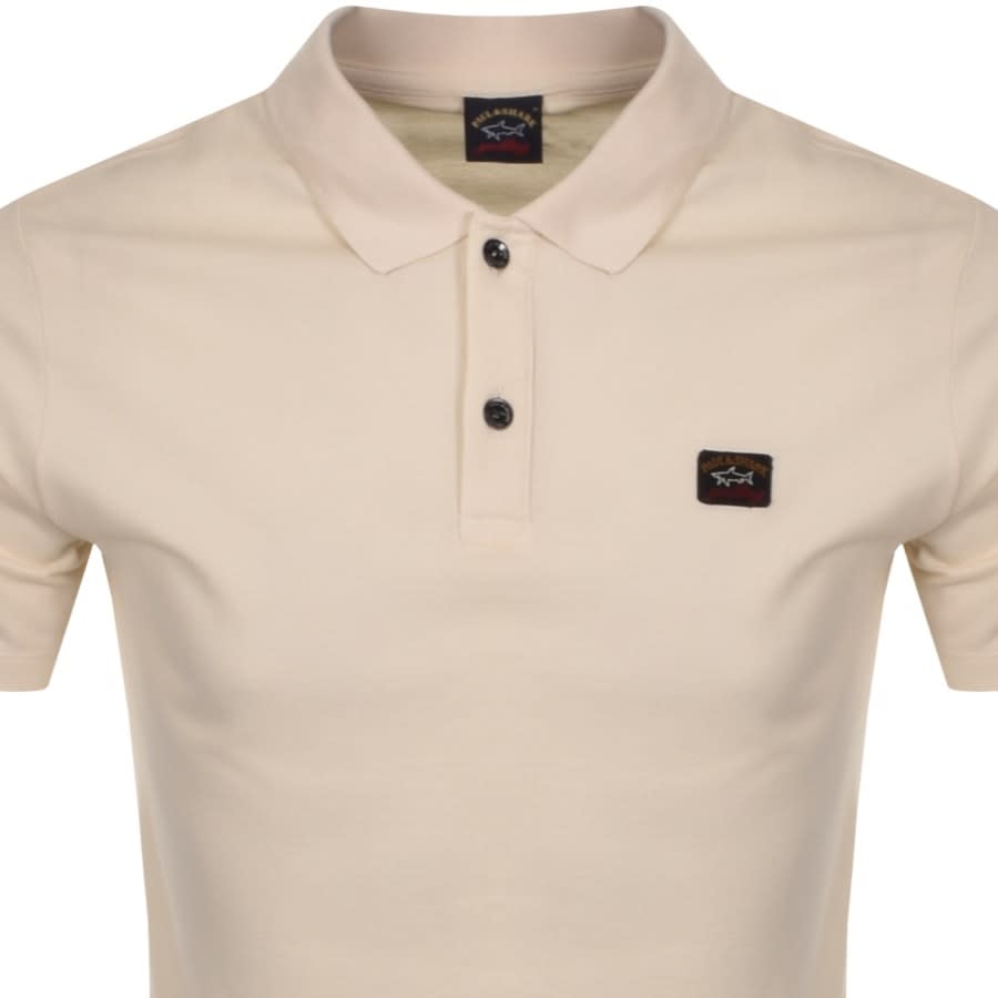 Alternative Image for ProductPaul And Shark Short Sleeved Polo T Shirt Beige2