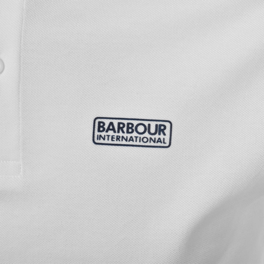 Alternative Image for ProductBarbour International Tipped Polo T Shirt White3