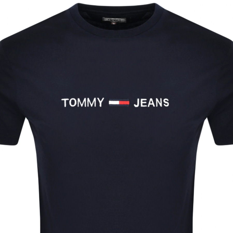 Alternative Image for ProductTommy Jeans Logo T Shirt Navy2