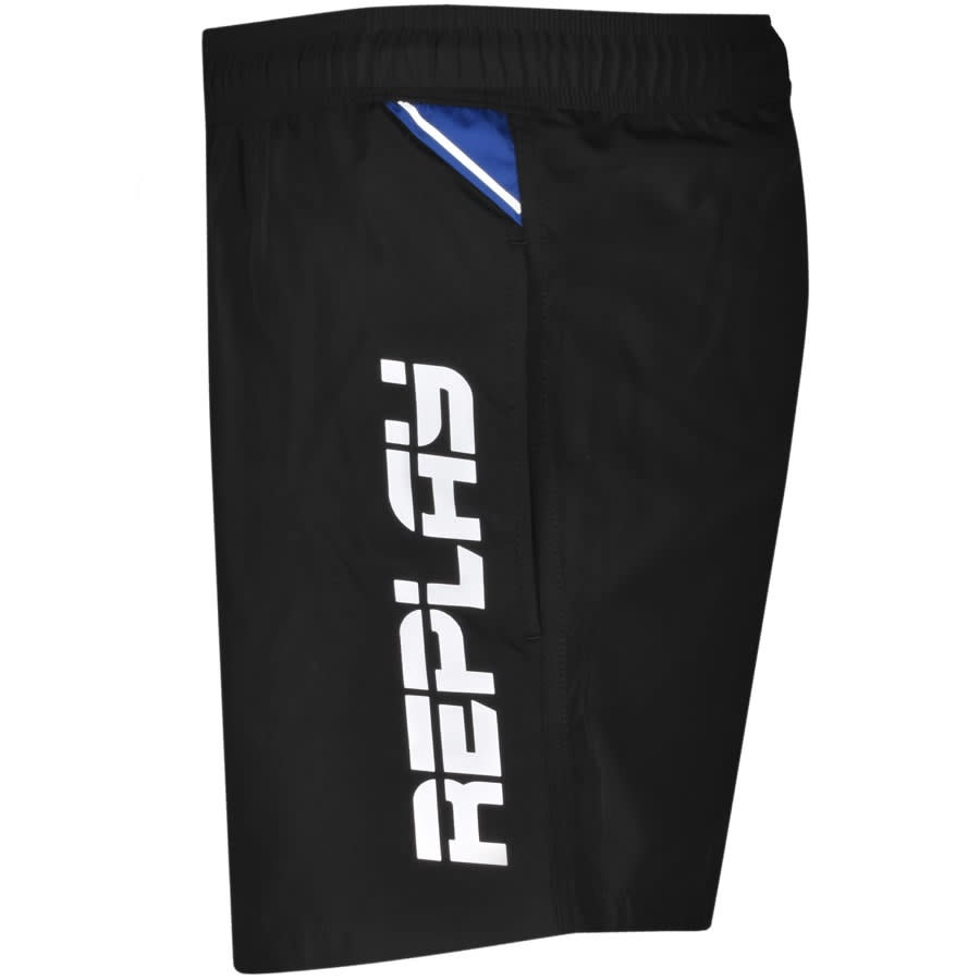 Alternative Image for ProductReplay Swim Shorts Black3