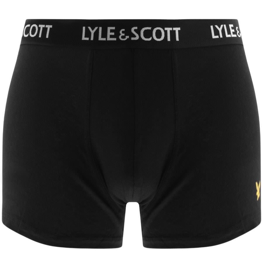 Alternative Image for ProductLyle And Scott Three Pack Boxers Shorts Black2