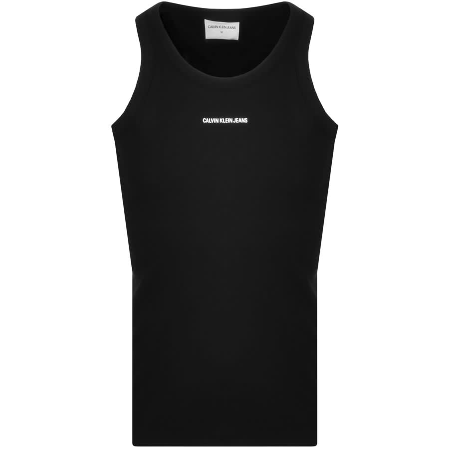 Alternative Image for ProductCalvin Klein Logo Vest T Shirt Black1