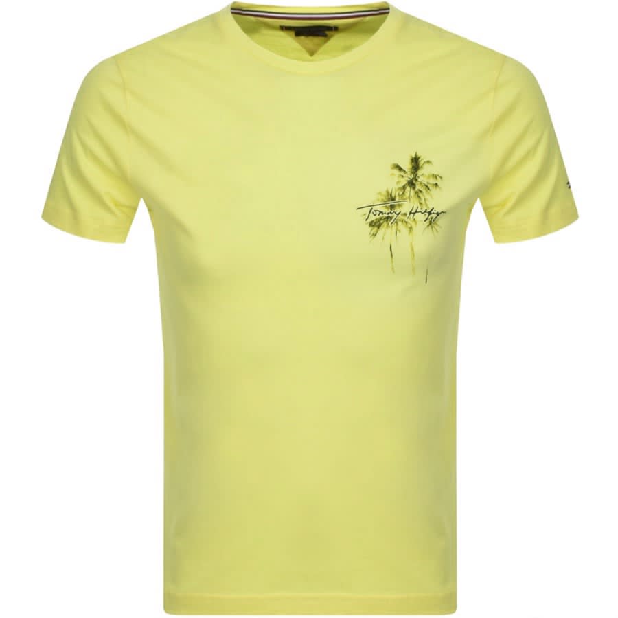 Alternative Image for ProductTommy Hilfiger Palm Box T Shirt Green1