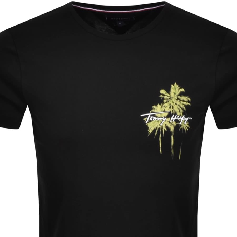 Alternative Image for ProductTommy Hilfiger Palm Box T Shirt Black2