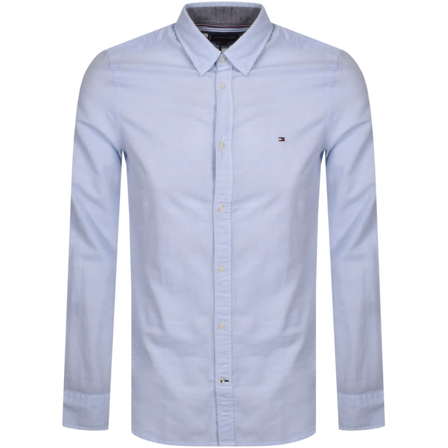 Alternative Image for ProductTommy Hilfiger Slim Long Sleeve Shirt Blue1