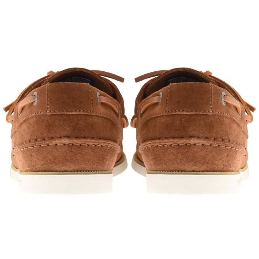 Alternative Image for ProductTommy Hilfiger Classic Suede Boatshoe Brown2
