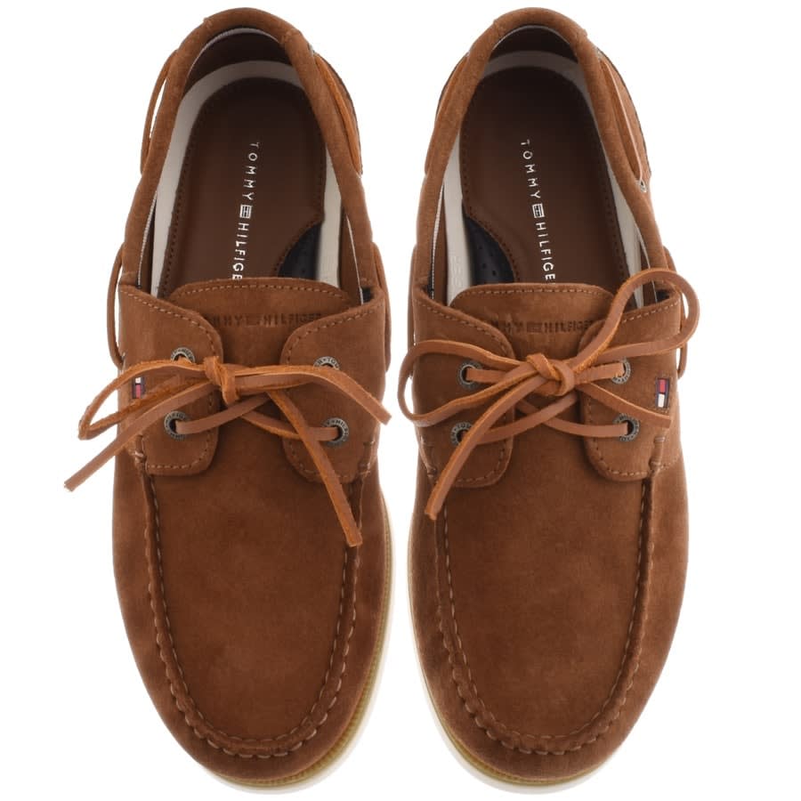 Alternative Image for ProductTommy Hilfiger Classic Suede Boatshoe Brown3