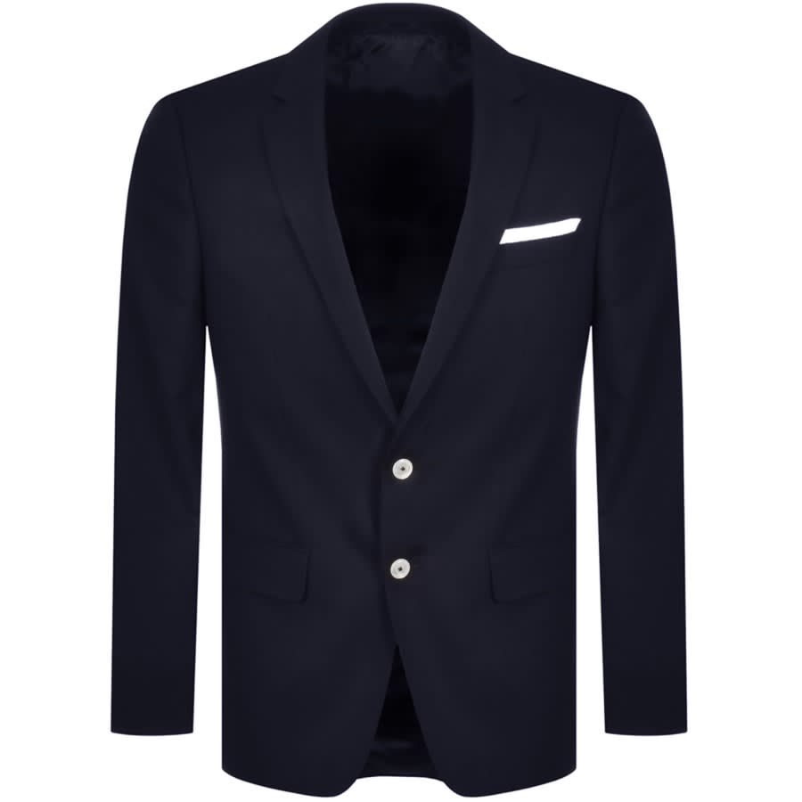 Alternative Image for ProductBOSS Hutsons Slim Fit Jacket Navy1