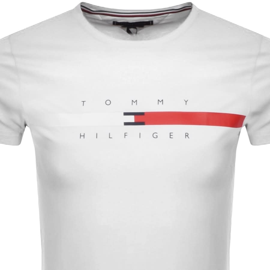 Alternative Image for ProductTommy Hilfiger Global Stripe T Shirt White2