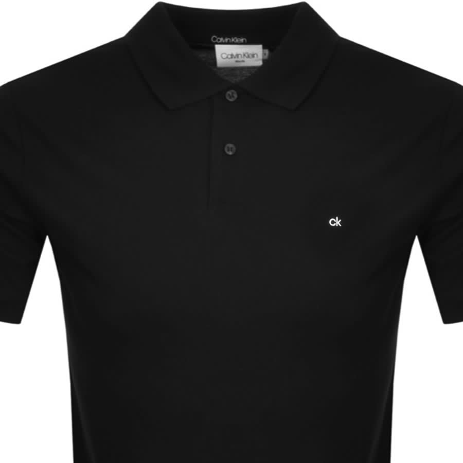 Alternative Image for ProductCalvin Klein Short Sleeved Polo T Shirt Black2