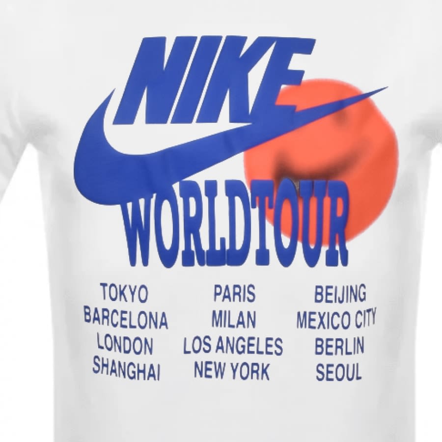 Alternative Image for ProductNike Crew Neck World Tour T Shirt White3