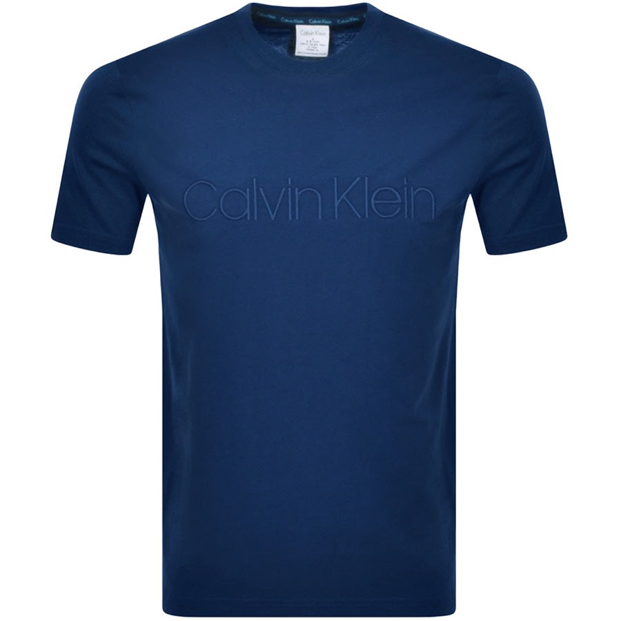 Alternative Image for ProductCalvin Klein Short Sleeved T Shirt Blue1